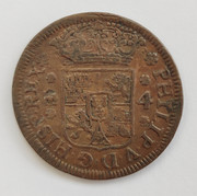 4 maravedís Felipe V 1743 4-maravedis-felipe-v-rev