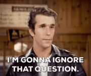 Happy Days the fonz question meme