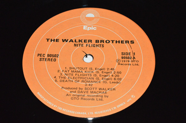 Scott Walker (RIP)/Walker Bros: album by album thread | Page 34 | Steve  Hoffman Music Forums
