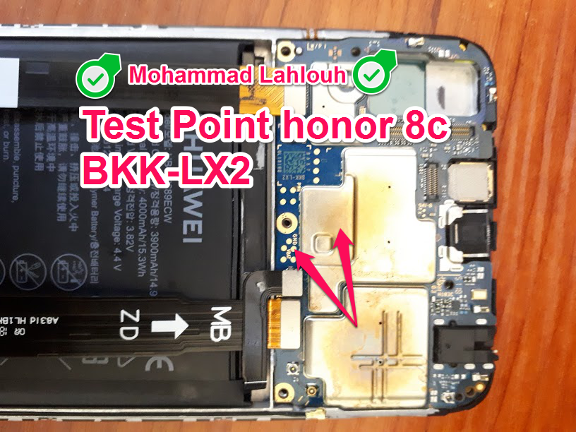 TEST POINT BKK-LX2 Honor 8c - GSM-Forum