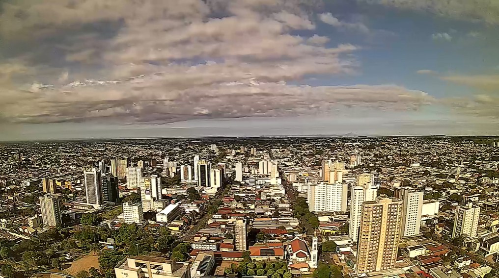 Campo Grande nesta manhã de sexta-feira