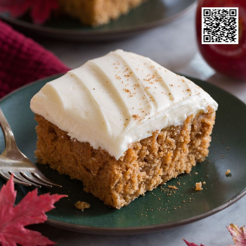 Moist and Fluffy Applesauce Spice Cake