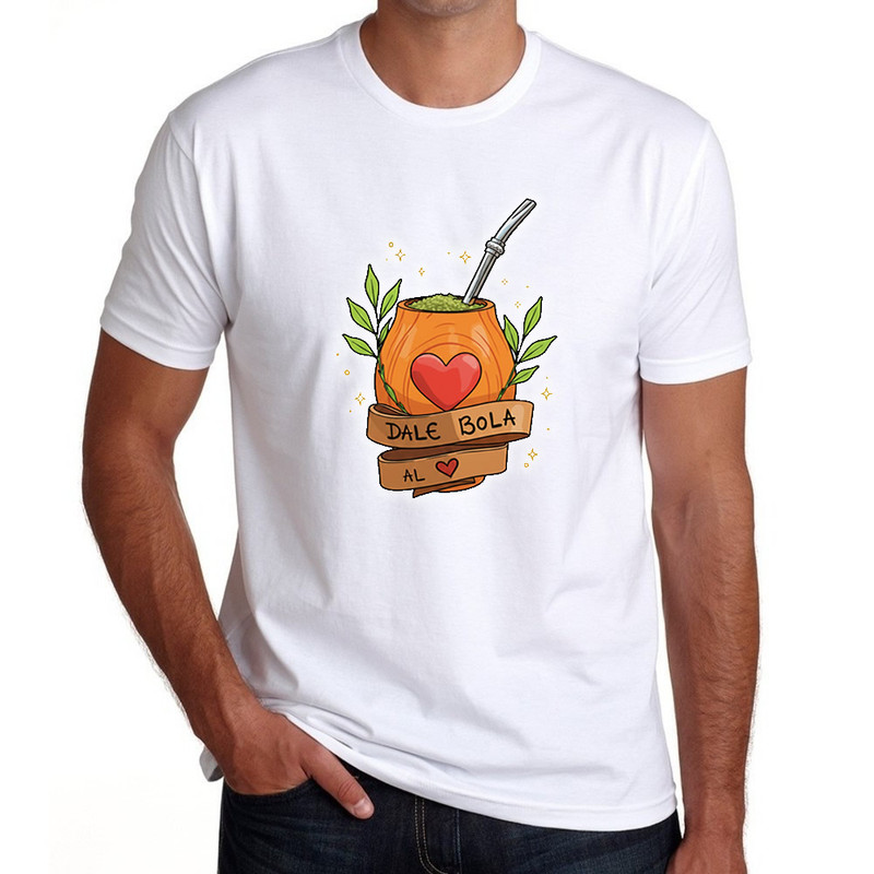Remera Dale Bola Ilustrada