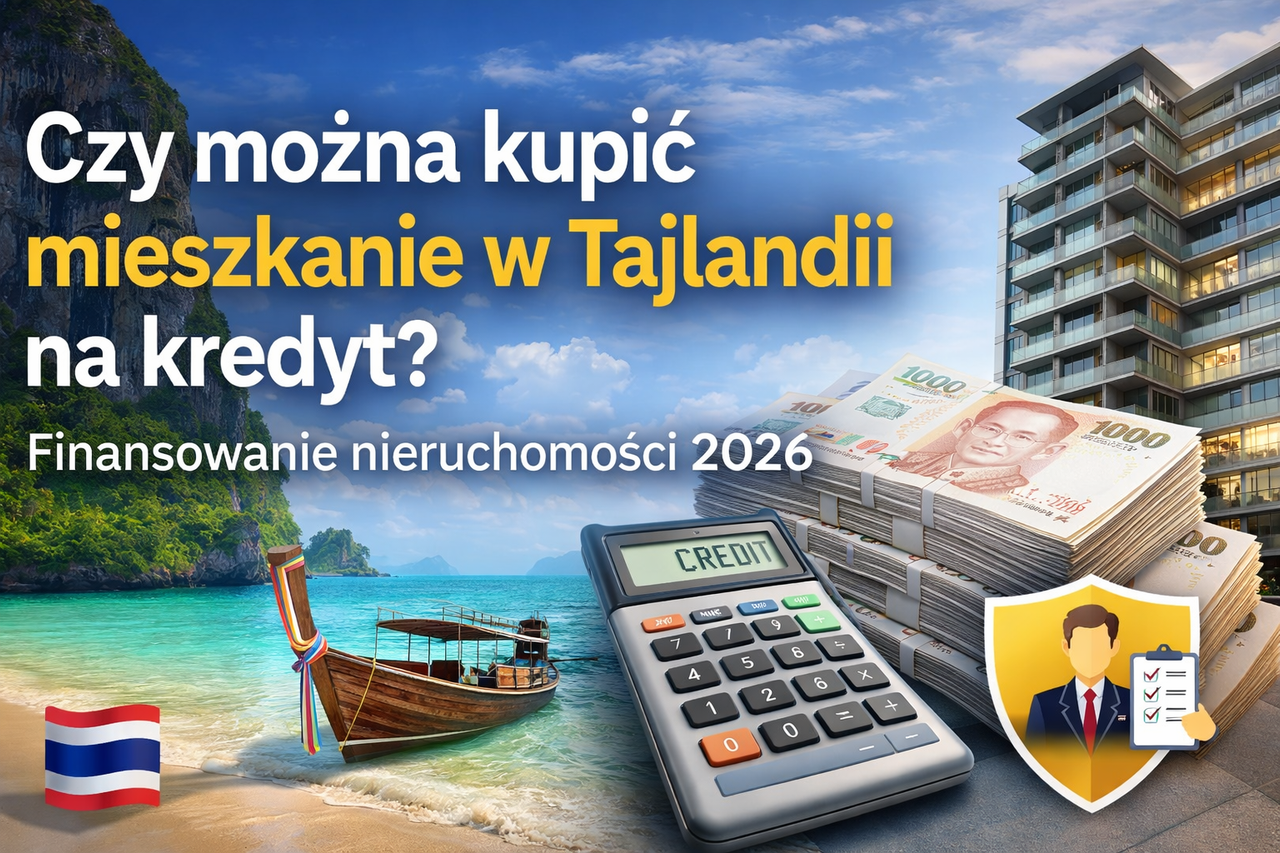 Czy można kupić mieszkanie w Tajlandii na kredyt? Finansowanie nieruchomości dla obcokrajowców (2026)