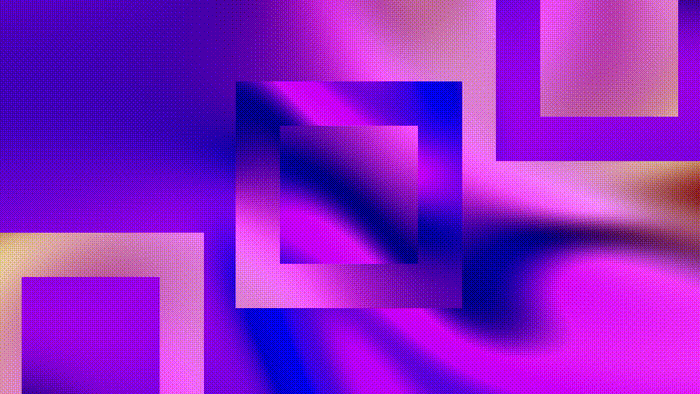 Cosmic Violet Geometric Shift Loop