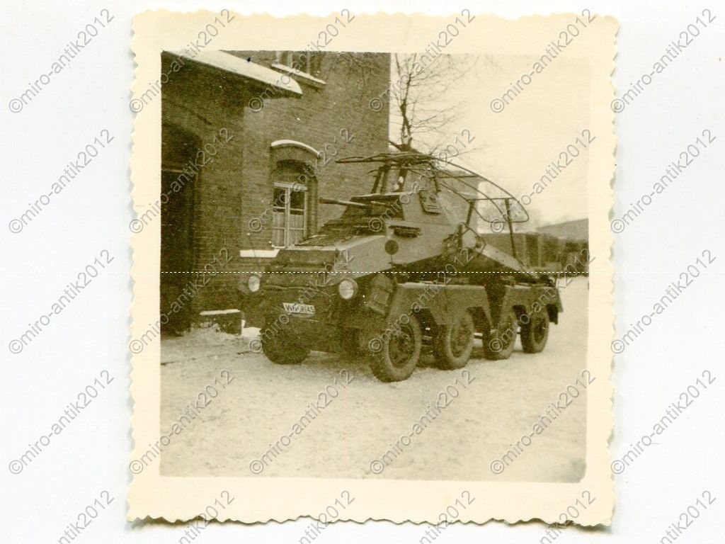 Foto, 2.Pz.N.A.82, schwerer Panzerspähwagen Funk