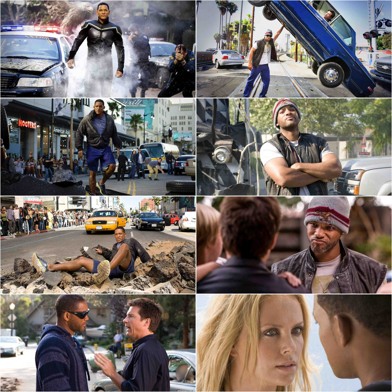 Hancock (2008) Unrated Dual Audio [Hindi & English] Movie BluRay ESub screenshot