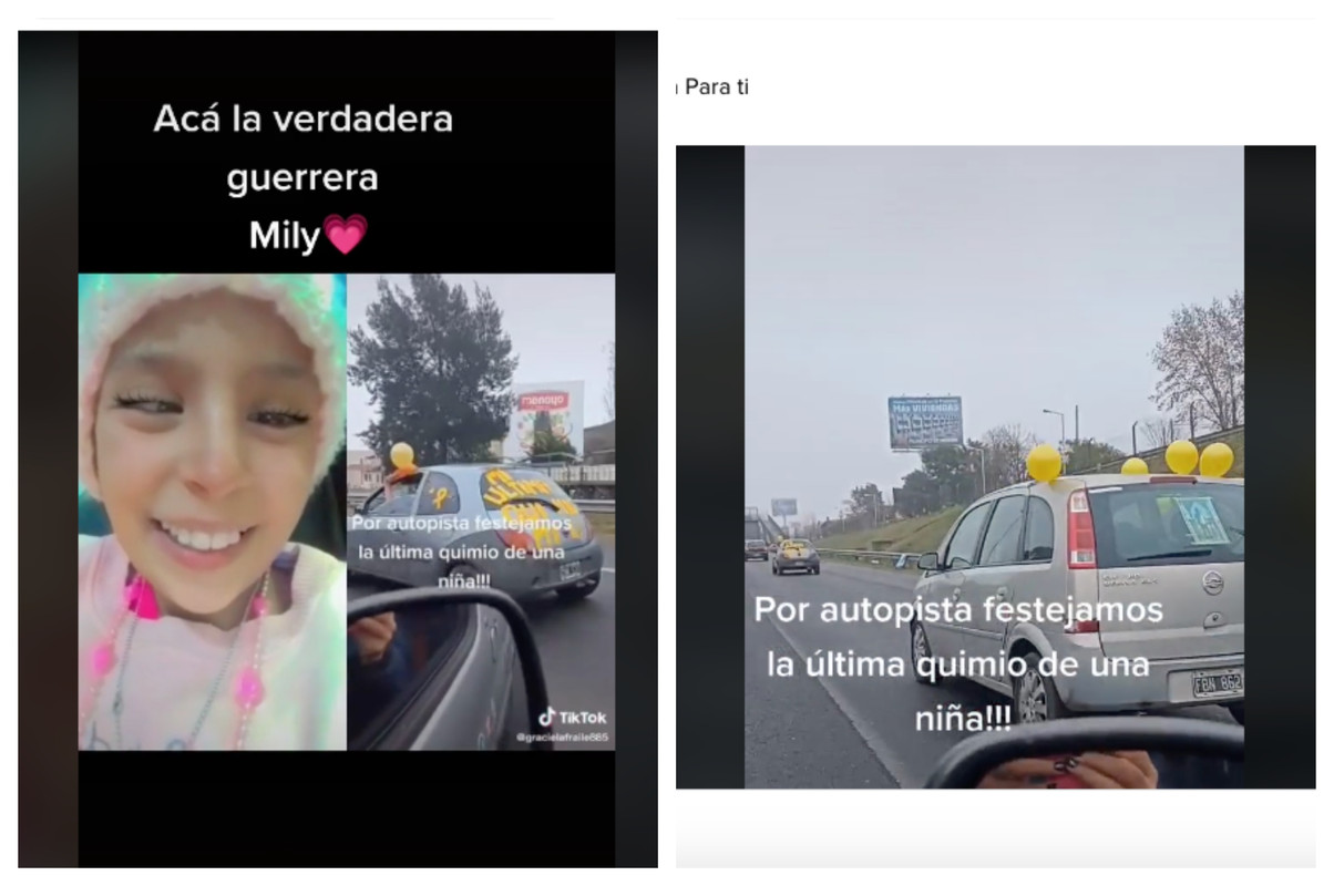 Niña supera el cáncer y su festejo se vuelve viral en TikTok