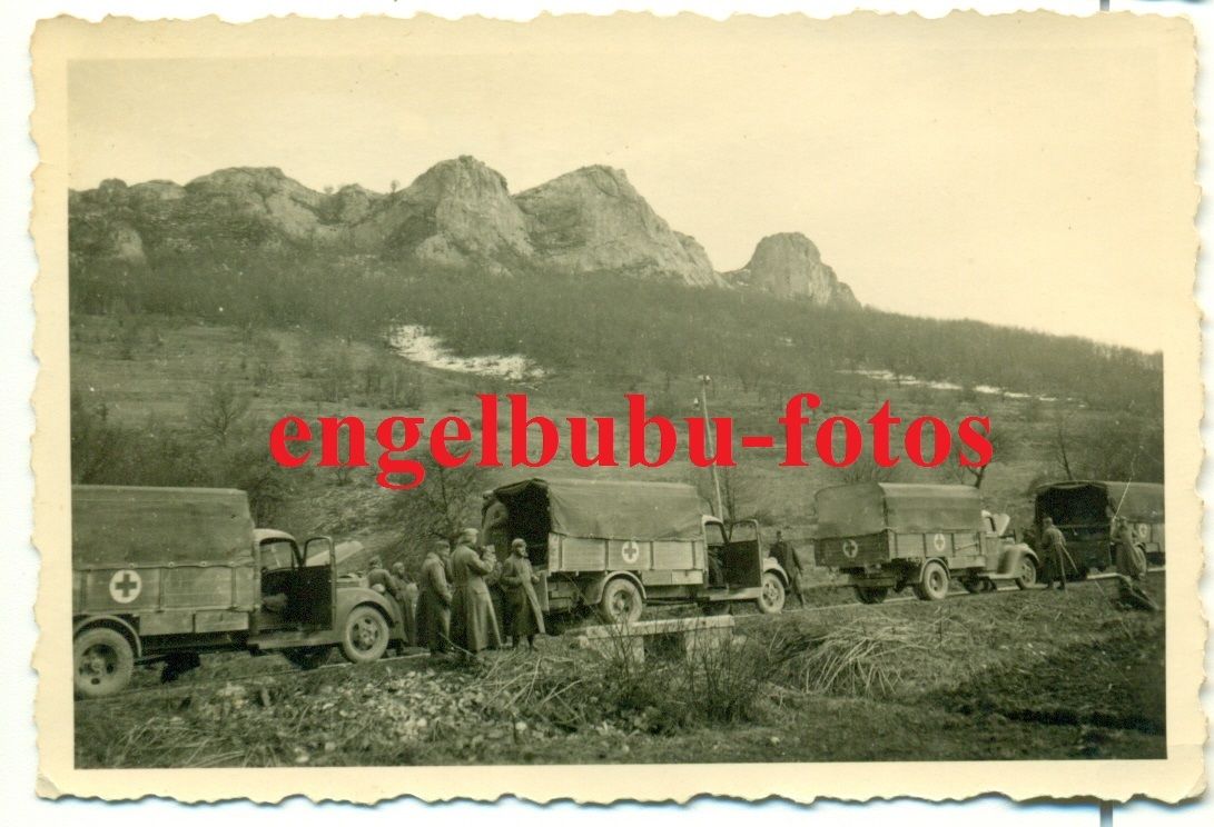 LKW - SANITÄTS-KOLONNE - GRIECHENLAND - 1941 - Z