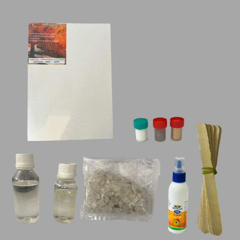 Resin Art Mantra Frame DIY Kit 