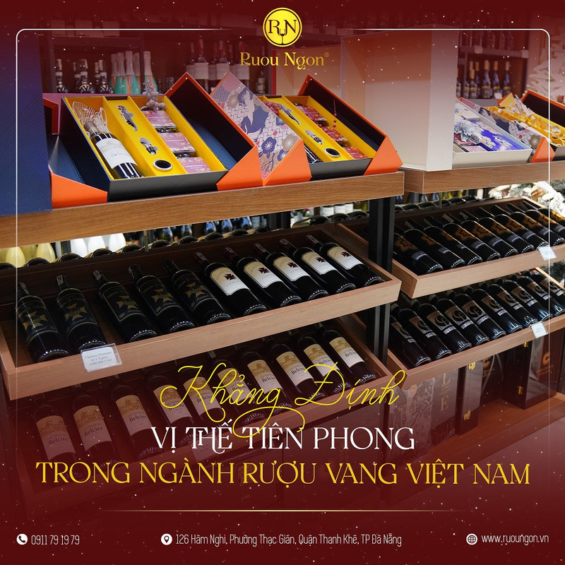 Mua rượu ngoại ở Đà Nẵng tại Công ty TNHH Rượu Ngon 