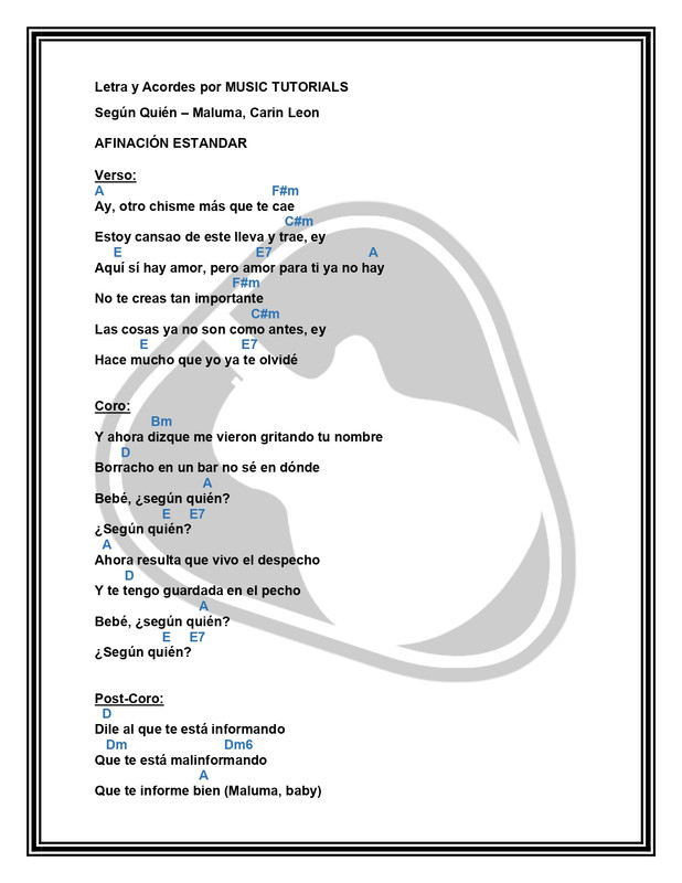 Según Quién Maluma Carin Leon Letra y Acordes by MUSICTUTORIALS_page-0001