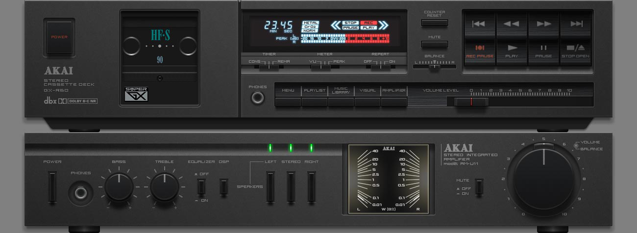 Akai GX R601