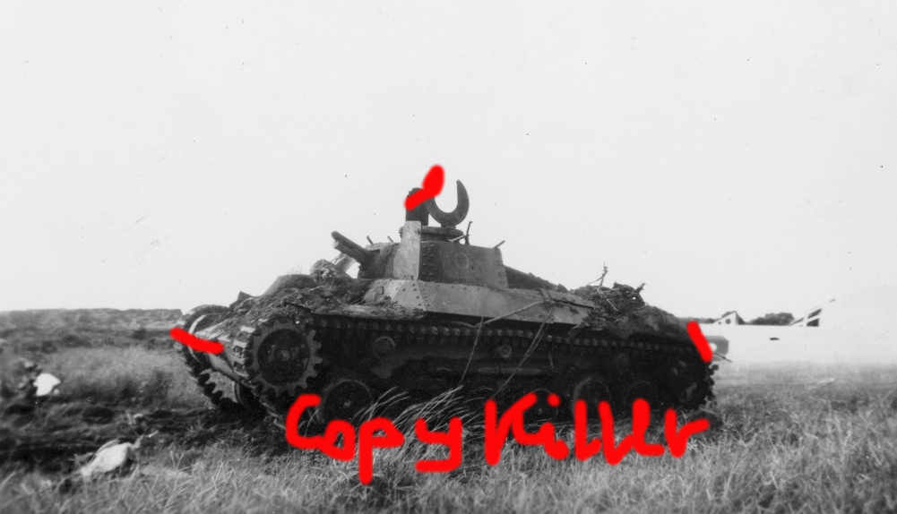 Japanese Type 97 Chi-Ha tank on Iwo-Jima (3)