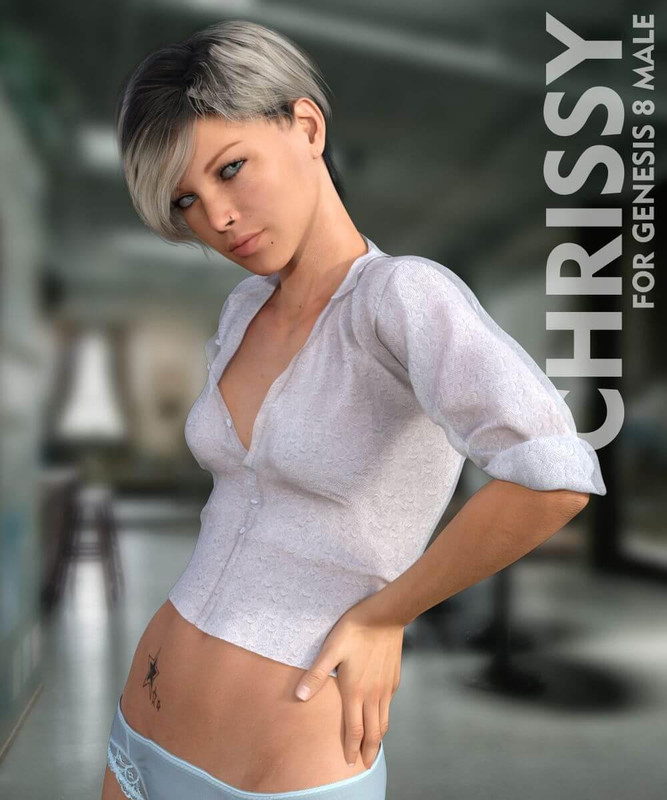 Chrissy Transgender Character for Genesis 8 Male