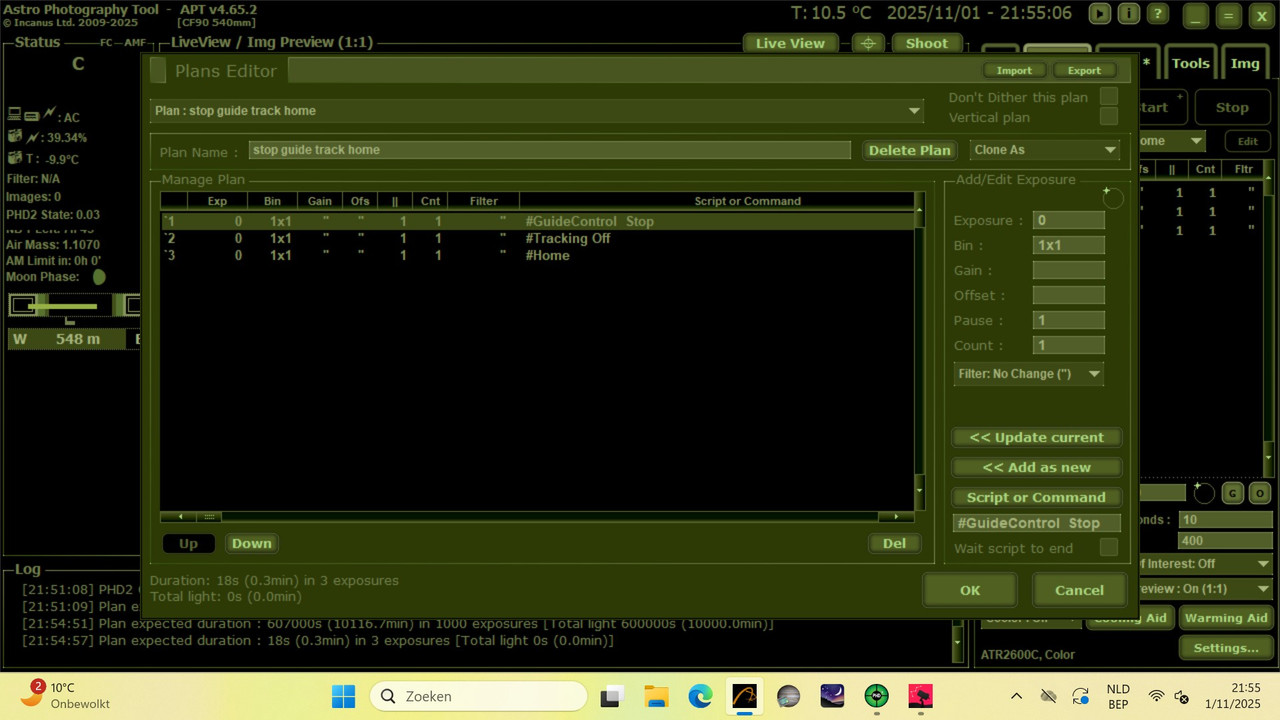 APT conditional stop 3