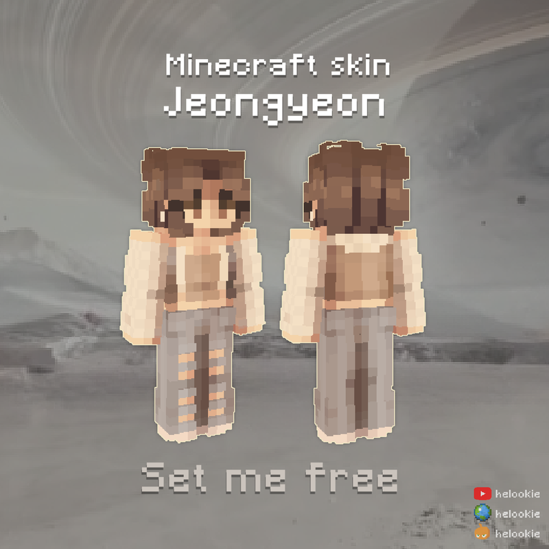⌜ set me free ⌝ | Jeongyeon | Twice | 정연 Minecraft Skin