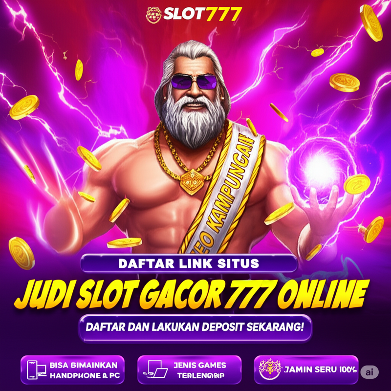 SLOT777: Daftar Link Situs Judi Slot Gacor 777 Online Terbaru & Terbaik Hari ini