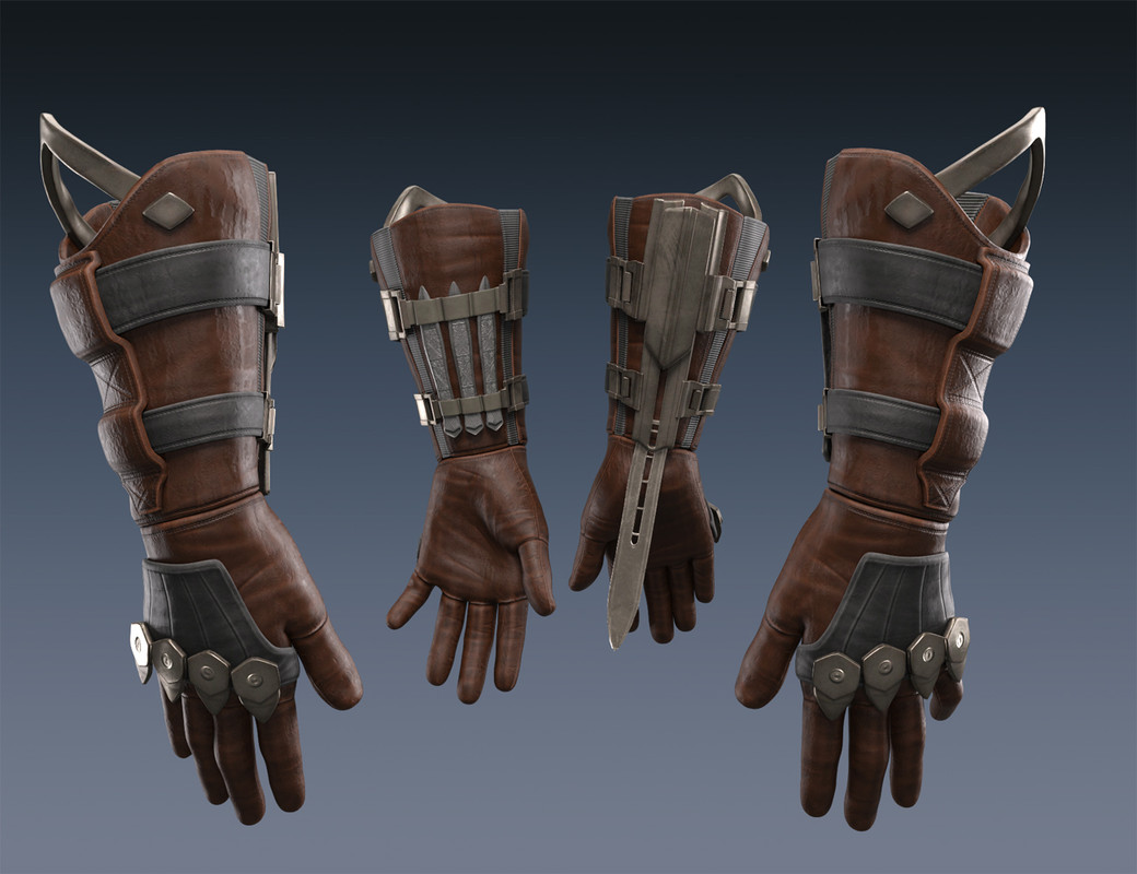 Lethal Assassin Glove for Genesis 8 and 8.1 Male