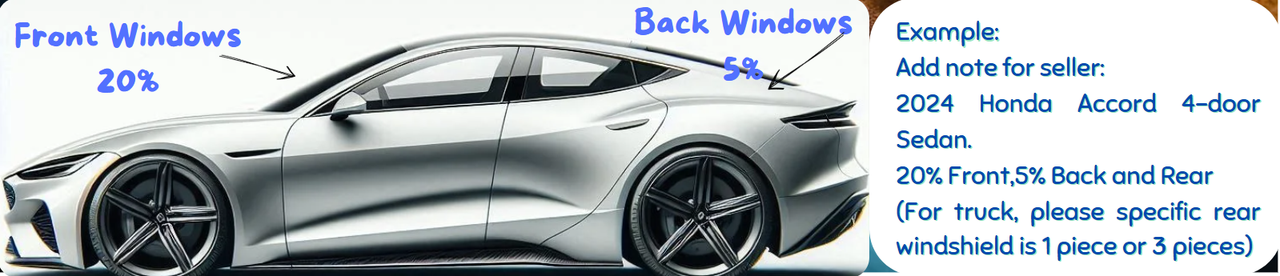 Pre-Cut Window Tint Image