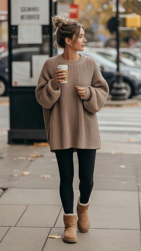 Легинсы из шерсти