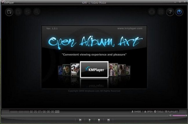 The KMPlayer 4.2.2.23 portable The KMPlayer 4.2.2.23 portable