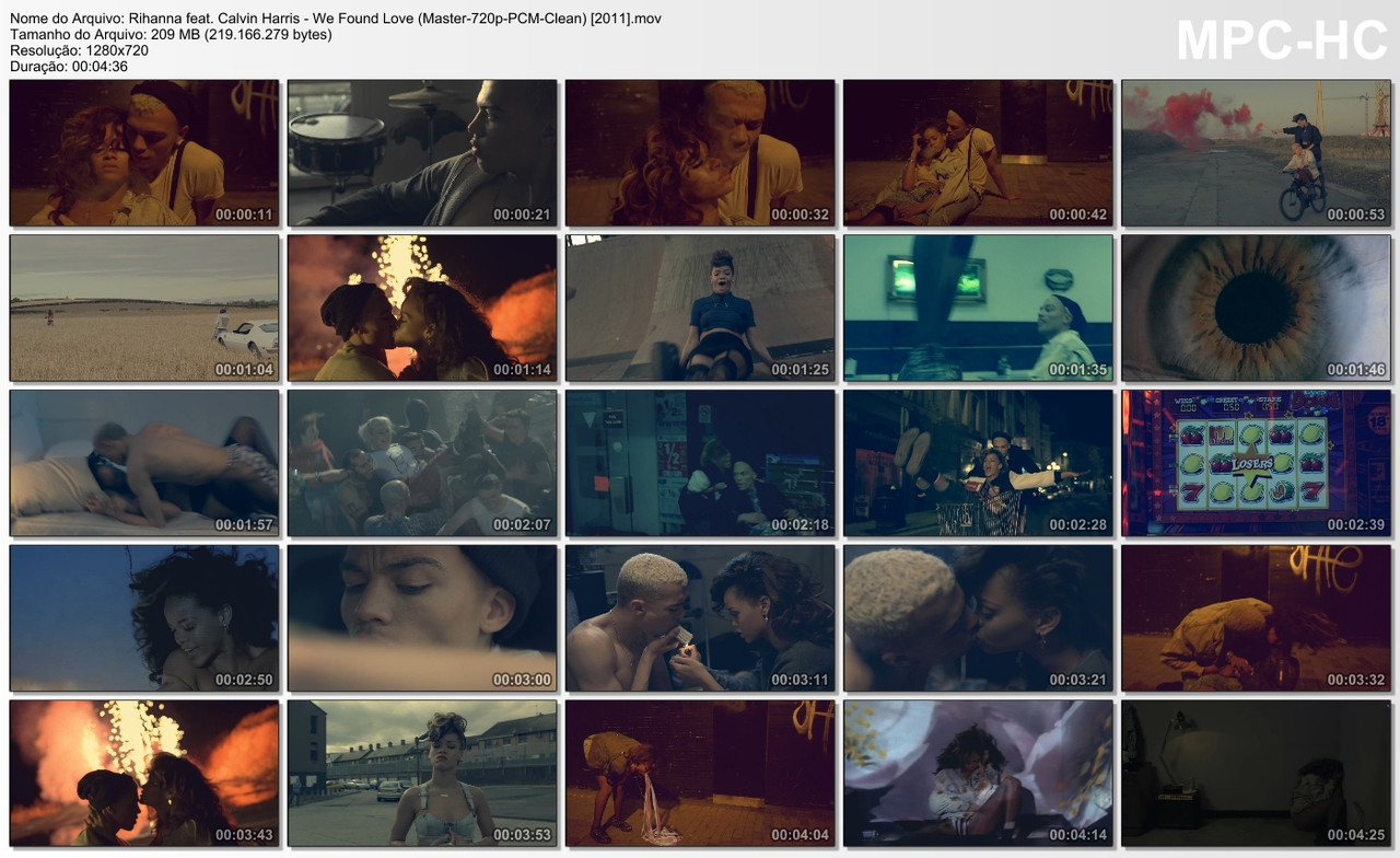 Rihanna feat. Calvin Harris - We Found Love (Master-720p-PCM-Clean) [2011]