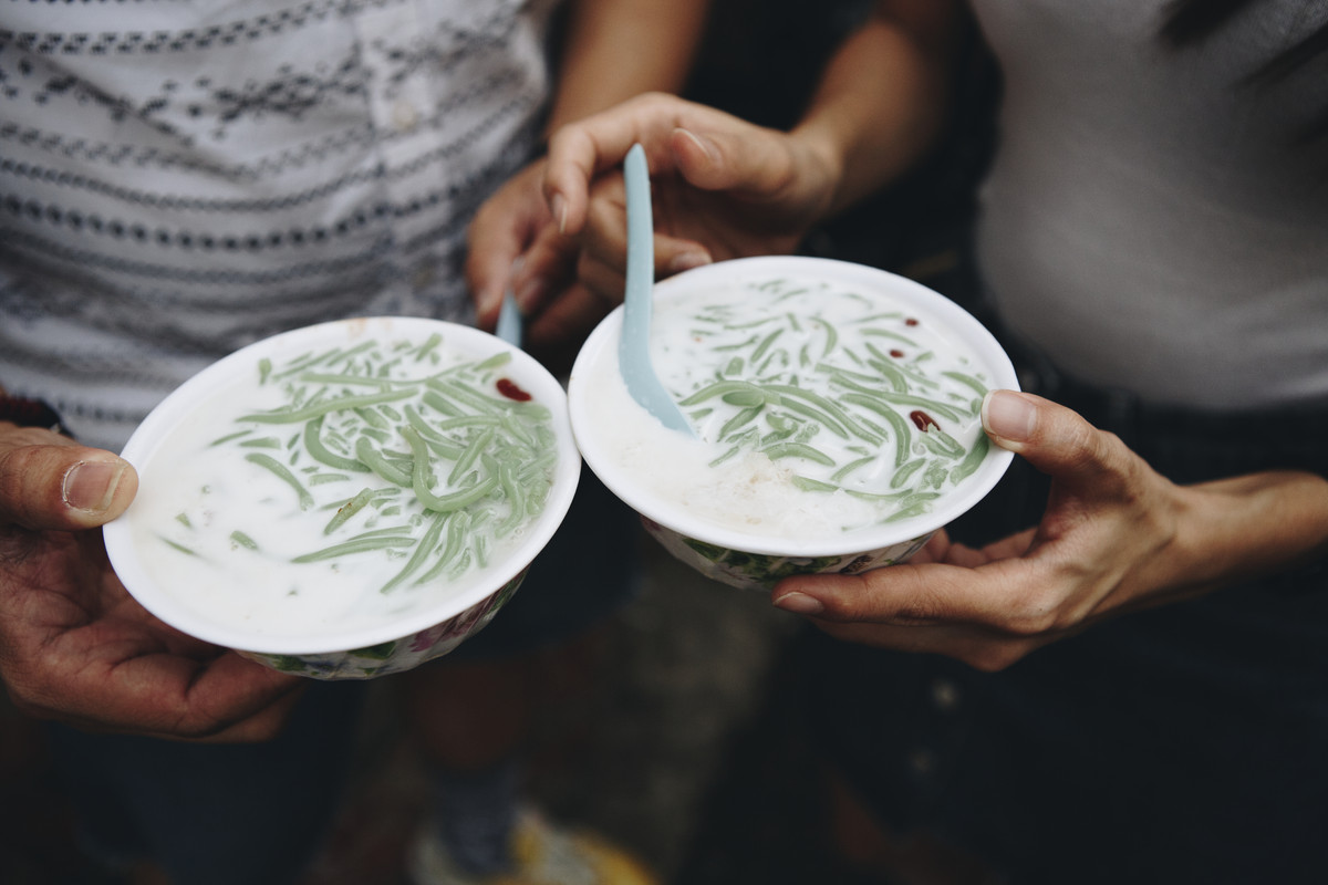 dua mangkuk cendol