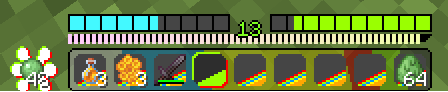 P4R GUI Hotbar
