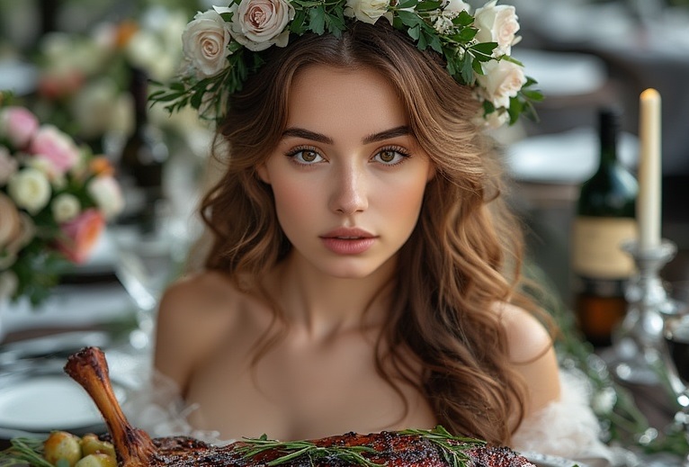 A 3Garden Wedding Brown hair 0 19