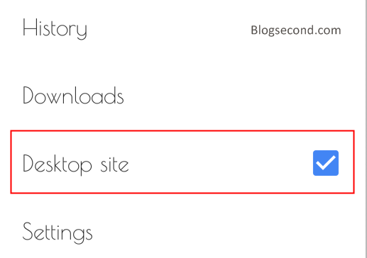 Mengaktifkan Fitur Desktop Site pada Google Chrome
