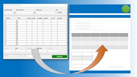 Excel et VBA : Créer votre application de gestion de stock