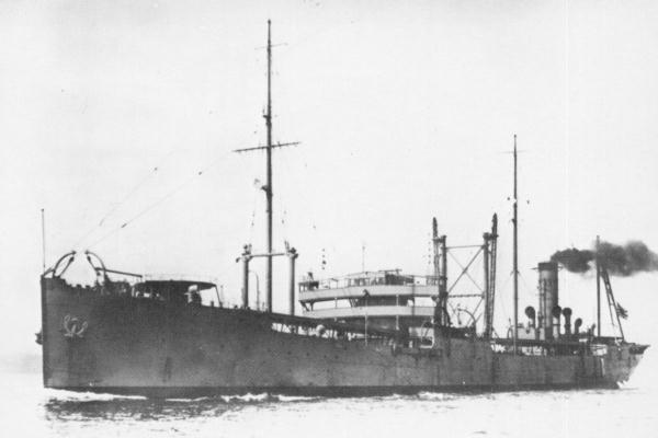 Japanese oiler Shiriya in 1938