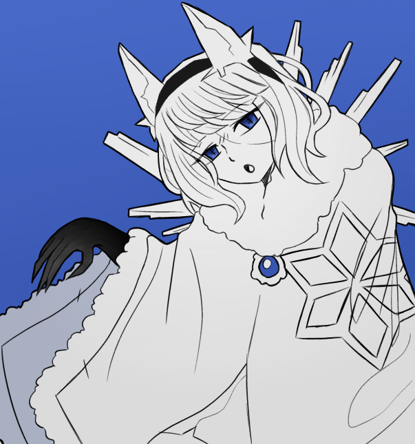 Lineart Halfbody Lineart Halfbody