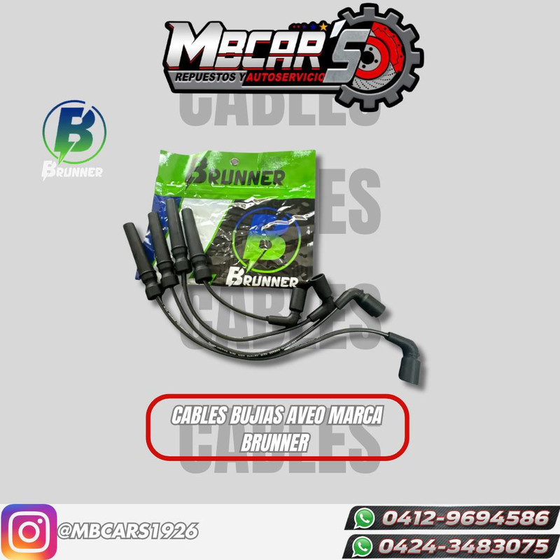 CABLES BUJIA AVEO 