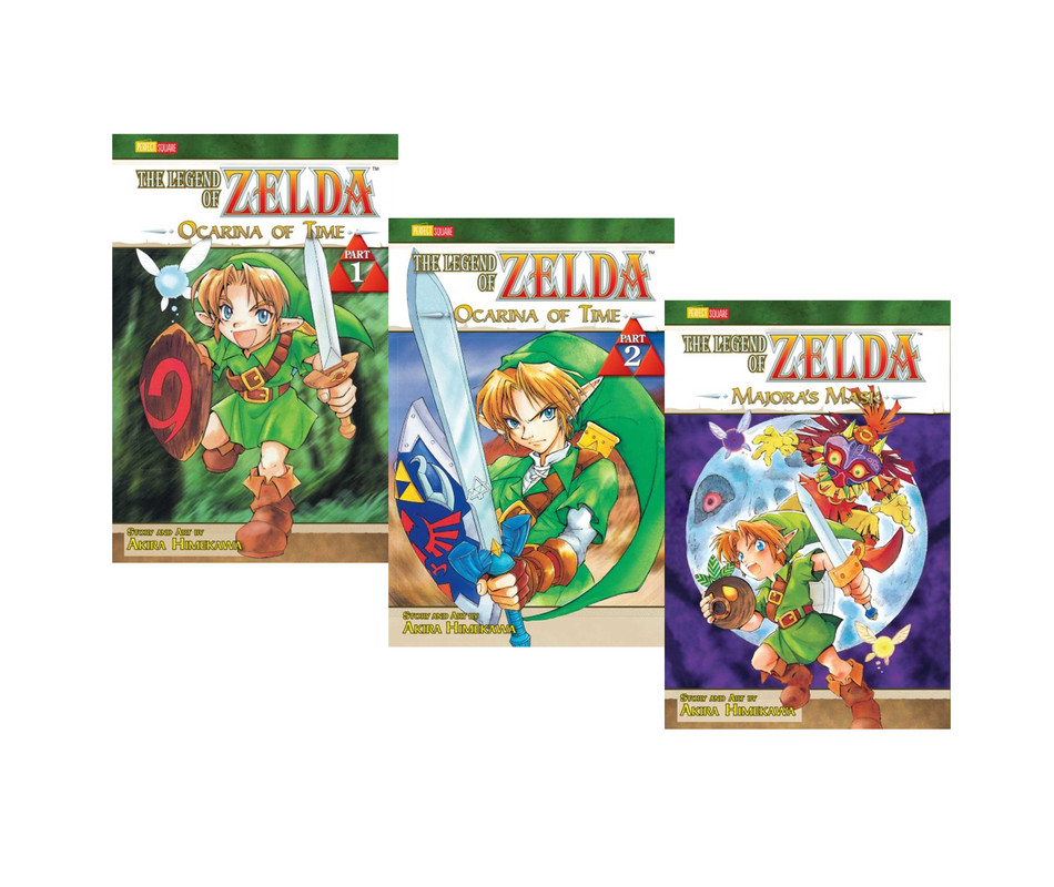 The Legend of Zelda Ocarina of Time English manga Vol 1 by Akira Himekawa