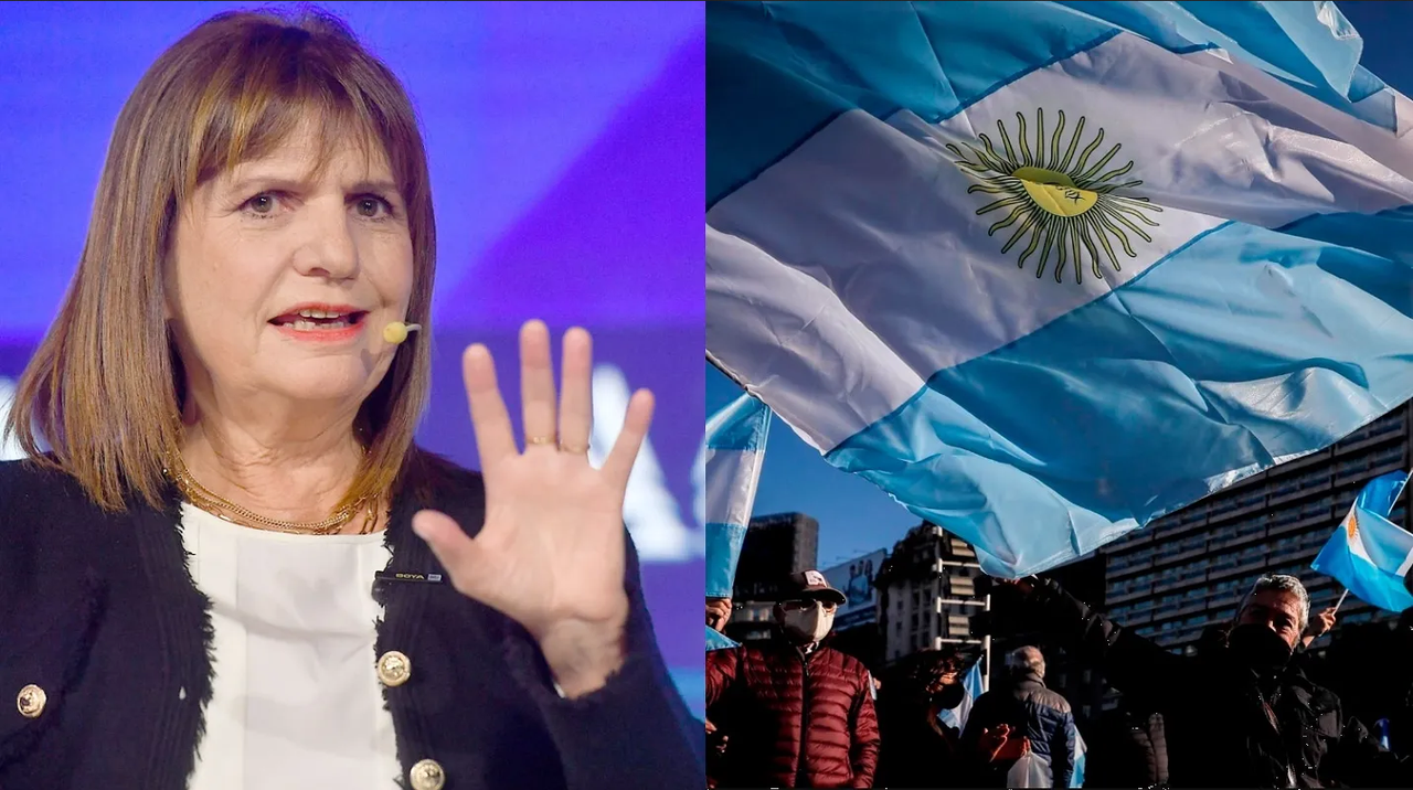 Milei reprimirá protestas en Argentina, así lo asegura Patricia Bullrich