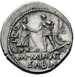 Glosario de monedas romanas. POMPEYO JUNIOR, CNEO. 3