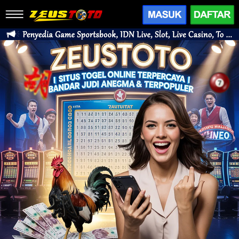 ZEUSTOTO | Situs Togel Online Terpercaya | Bandar Judi Angka Resmi & Terpopuler image 1