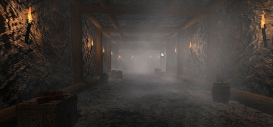 Make a horror Tunnel Design game in Unity