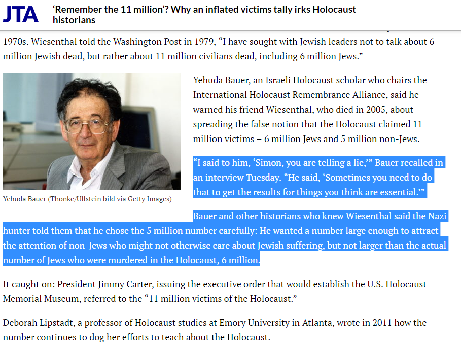 Jews Made Numbers Up