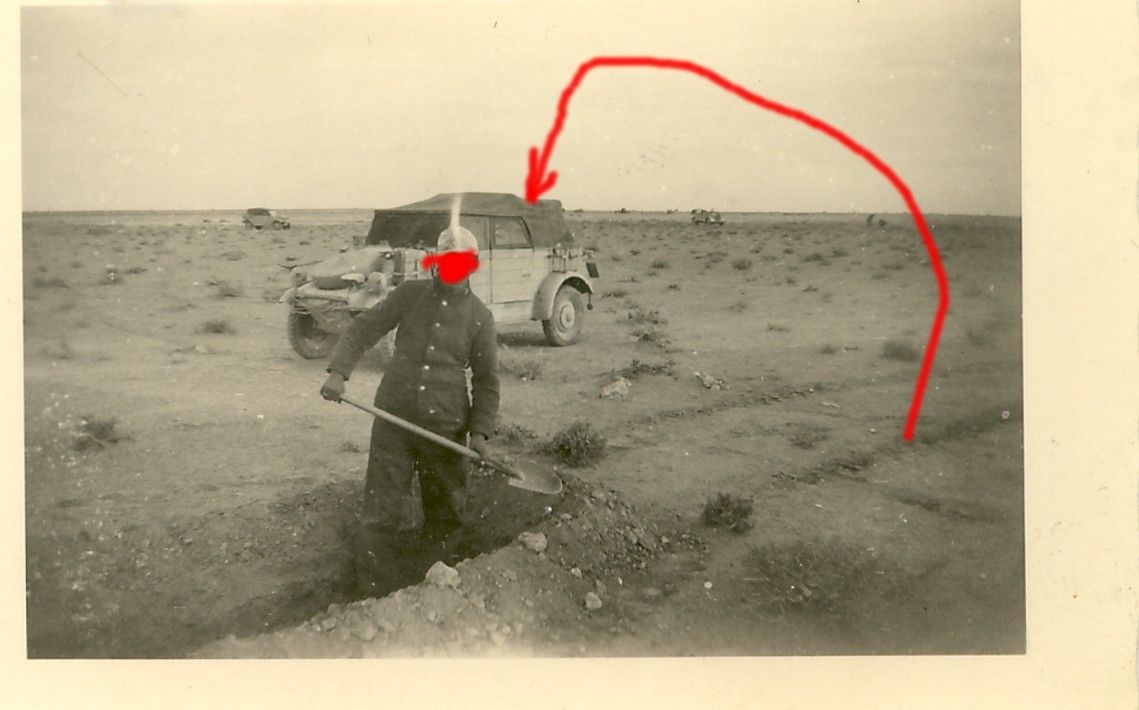 Afrika Korps VW Kübelwagen Jeep PKW WK II