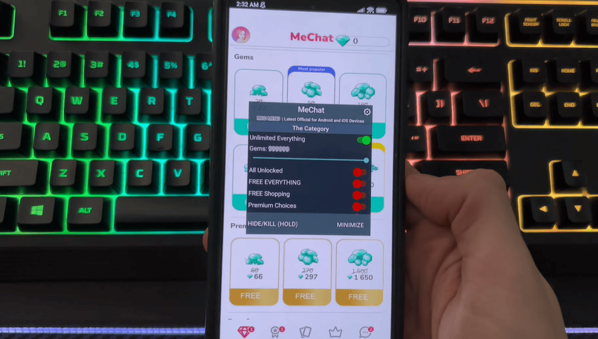MeChat MOD APK Cover