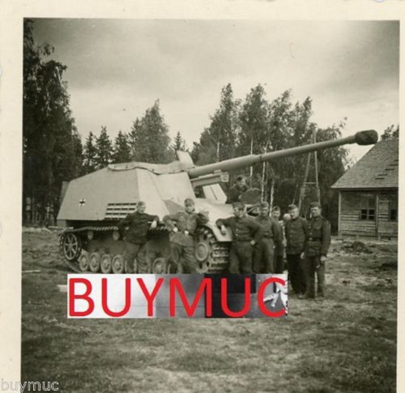 RARITÄT PANZER TANK NASHORN LANGROHR