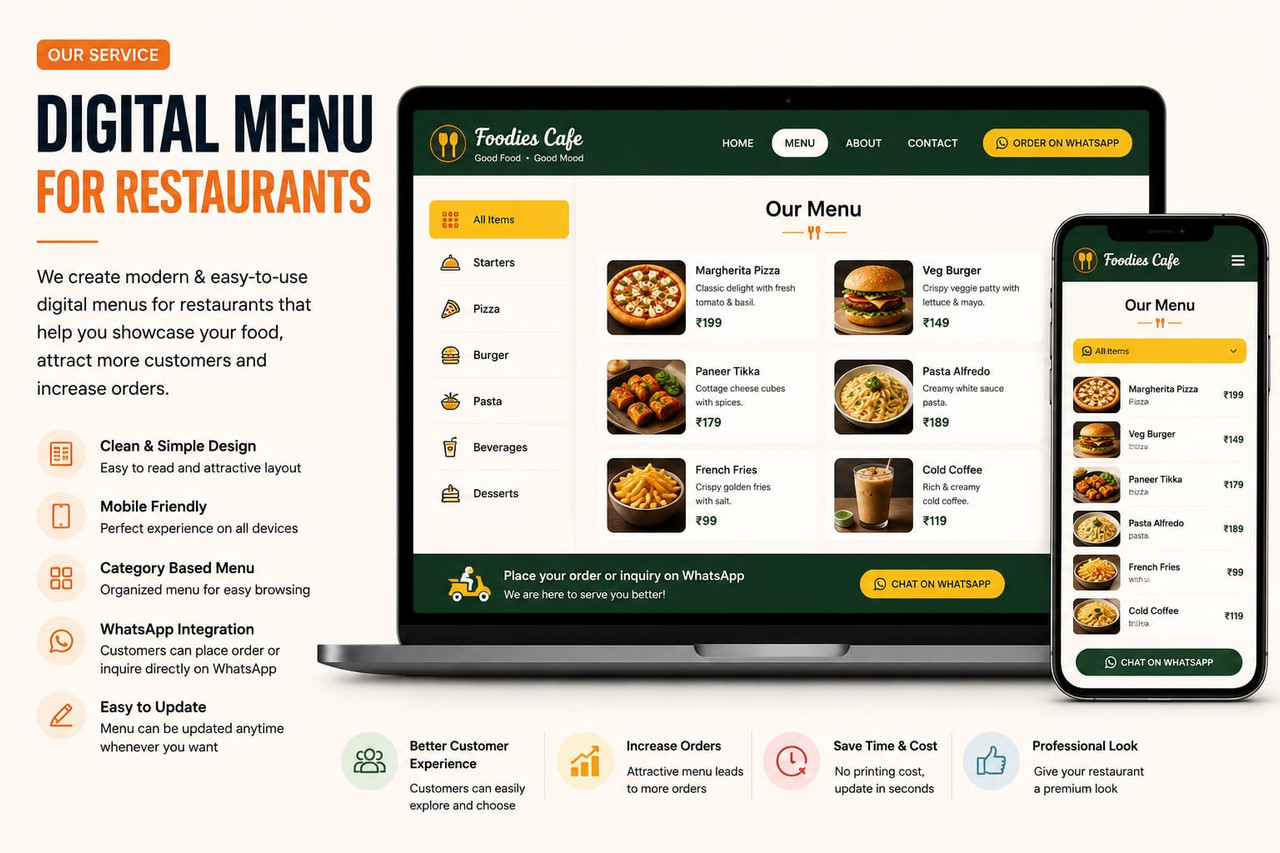 Restaurant 3D Menu