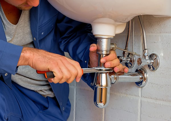 After plumbing repair