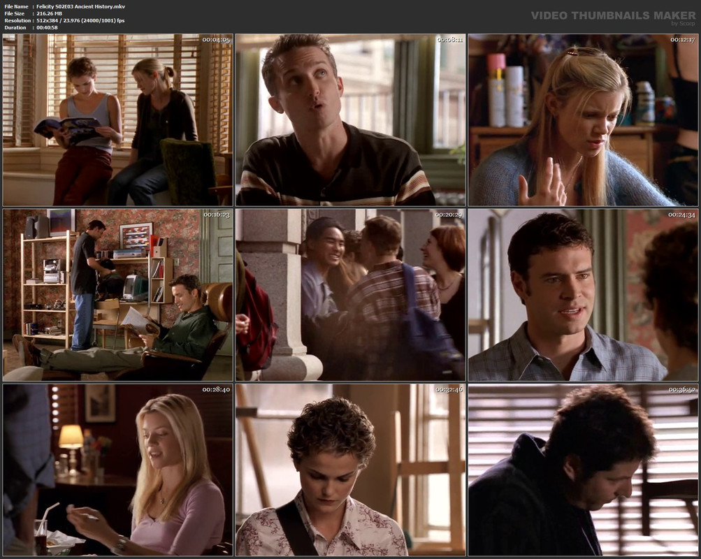 Felicity S02E03 Ancient History.mkv