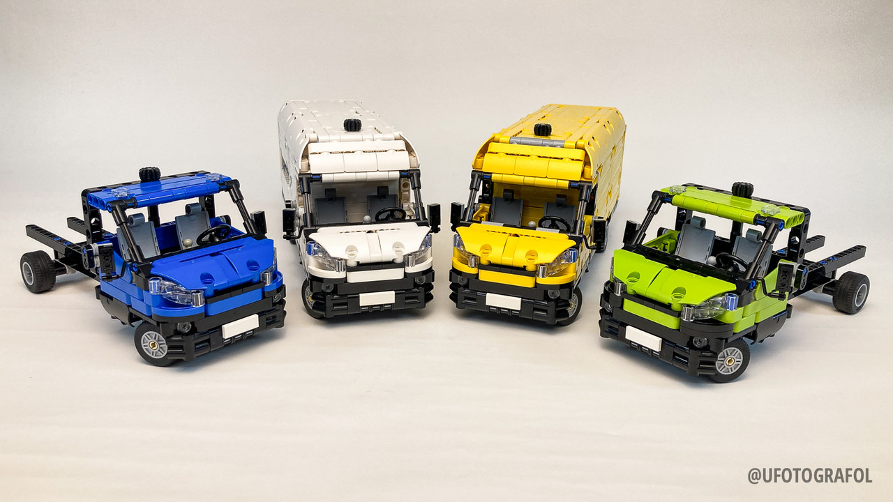 LEGO MOC IVECO Daily - Van by ufotografol | Rebrickable - Build with LEGO