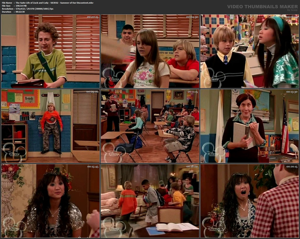 The Suite Life of Zack and Cody - S03E02 - Summer of Our Discontent.mkv