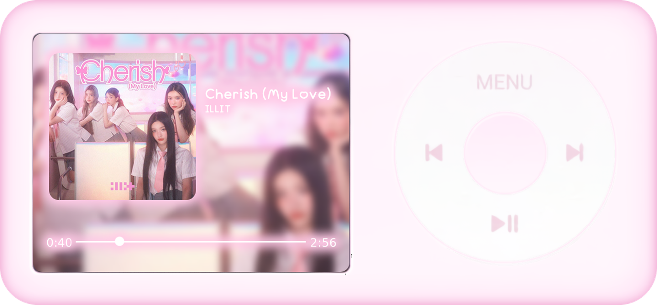 Cherish(My Love) by ILLIT, made by the bunny◟ nftu｡